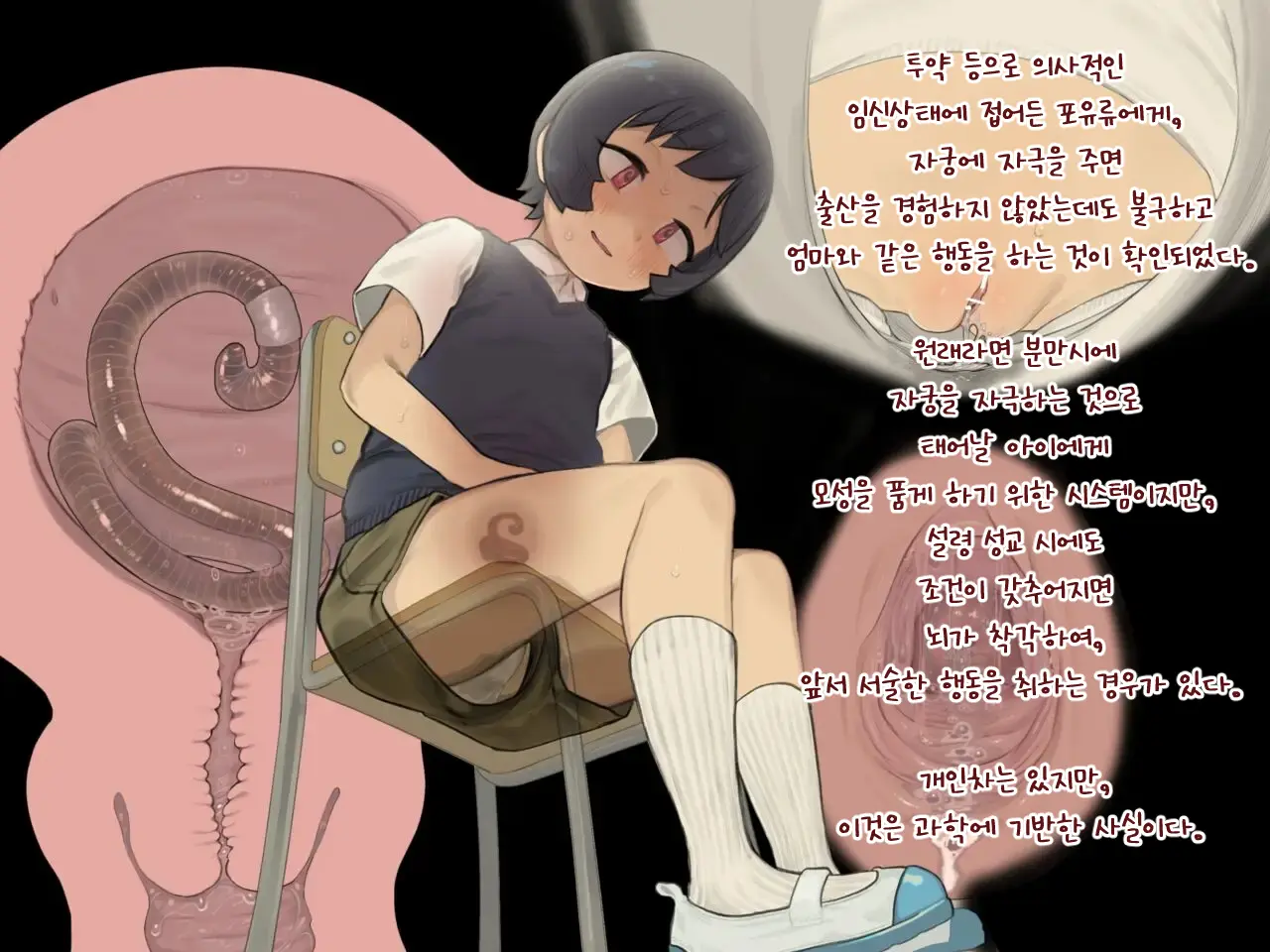 Worm Pseudo-Pregnancy | 지렁이 상상임신